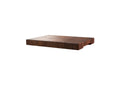 Classic End Grain Smoked Oak Cutting Board – 450×300×40 mm