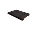 End Grain Smoked Oak Cutting Board with Rounded Sides – 450×300×30 mm