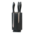 Rotating Magnetic Knife Block – Black Oak