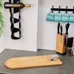 Oak Fish Cleaning Board with Tail Clamp