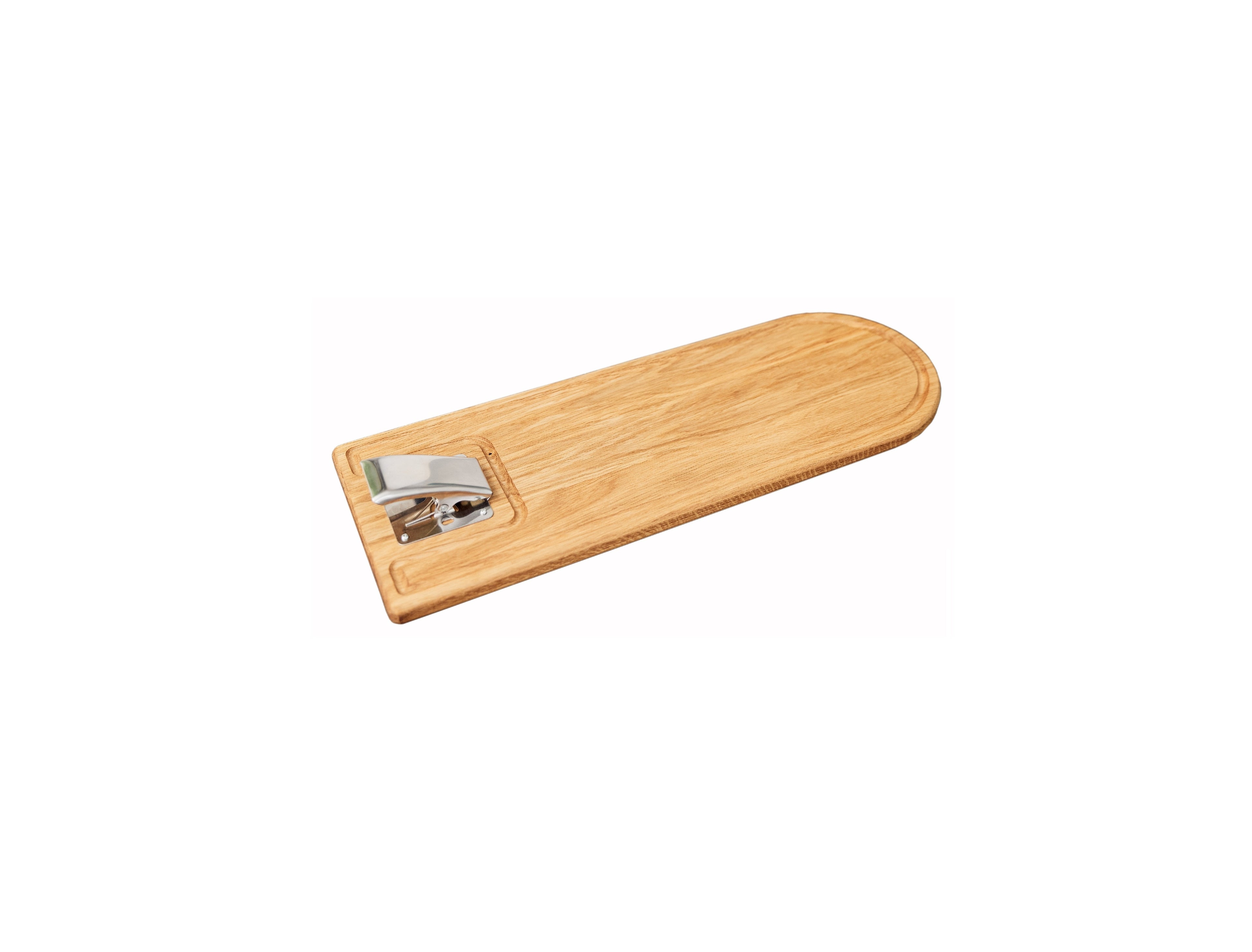 Oak Fish Cleaning Board with Tail Clamp