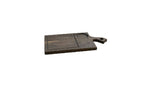 Smoked Oak Serving Board with Sauce Holder