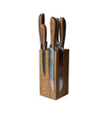 Statischer magnetischer Messerblock – Natureiche